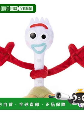 迪士尼卡通人物 Poppet 玩具总动员4 小叉 高16cm毛绒多美卡