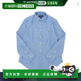 服装 CORE 棉蓝色 女士衬衫 男士 Lauren 日本直邮Ralph