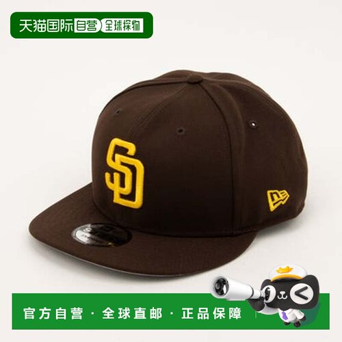 日本直邮NEWERA NEW ERA MLB BASIC SNAP 9FIFTY 帽（教士队棕色