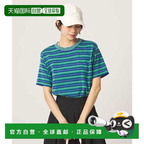 日本直邮RYE TENDER 针织T恤 钴蓝色