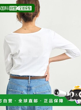 1小时内可退 日本直邮IENA ATON/艾顿 联名苏维娜草莓 圆领 T恤