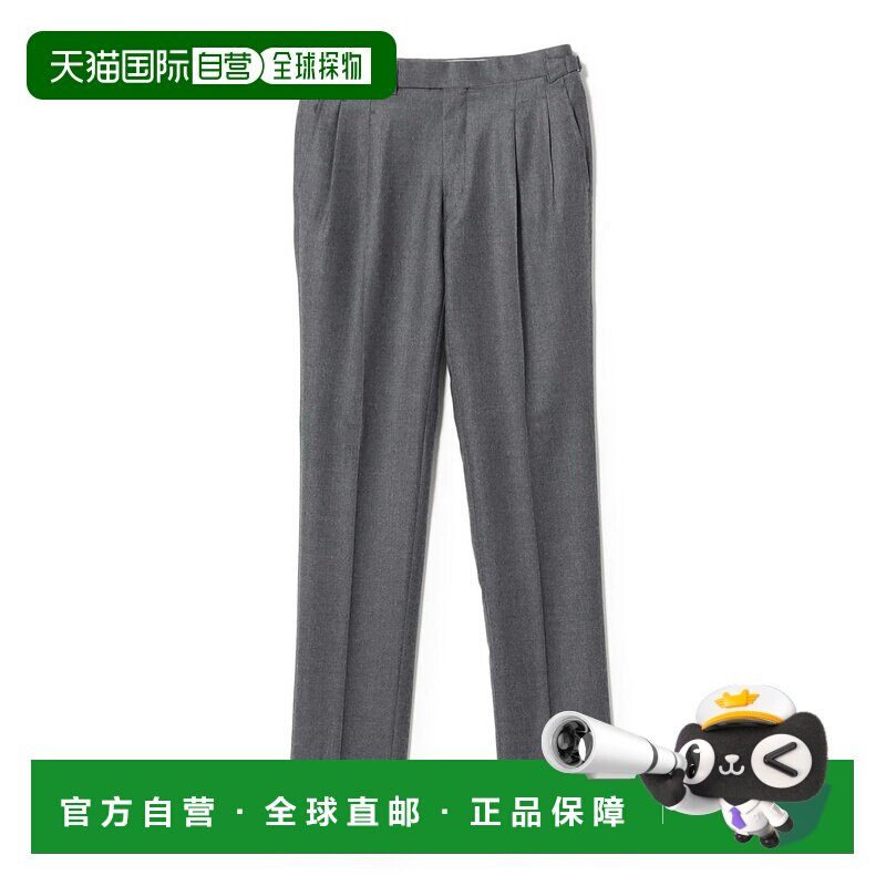 日本直邮IGARASHI TROUSERS 男士 羊毛法兰绒双褶【付后1h可退】