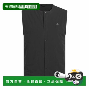 日本直邮adidas 轻垫 GO-TO 中棉背心[JVU71-JL7884] 黑色 高尔夫
