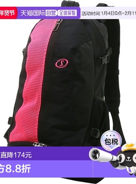 日本直邮SPALDING CAGER BREEZE 黑色 x 洋红色篮球背包 40017MG