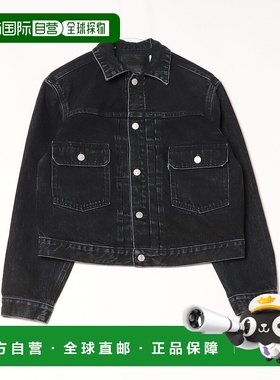 1h可退 日本直邮Levi's 女士黑色复古宽松牛仔夹克 TYPE II MOJ A
