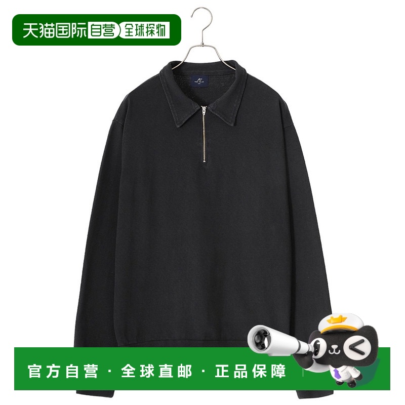 日本直邮REMI RELIEF NAVY LABEL REMI RELIEF男士复古半拉链长袖