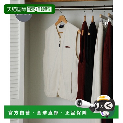 1h可退 日本直邮THOUSAND MILE 女士宽松V领针织仿毛绒半拉链背心