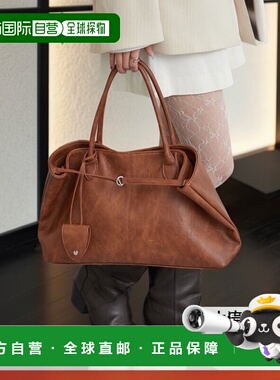 1h可退 日本直邮mystic 女士 宽松 多功能托特包 皮带设计 MYZ106