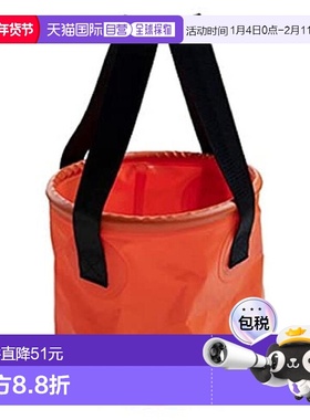 【日本直邮】山善 户外折叠桶 野营户外洗车钓鱼用 橙色 WPO-MB-O