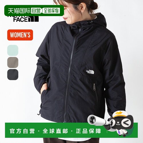 日本直邮The North Face 女士紧凑型夹克防水轻便时尚NPW72530