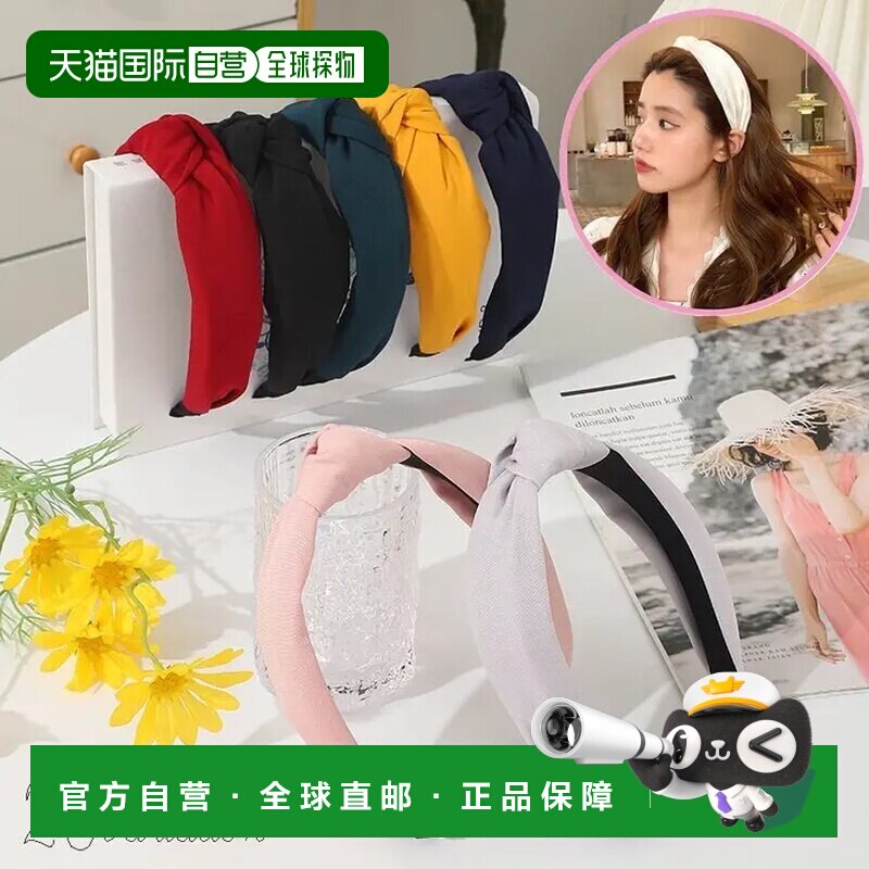 日本直邮Plusnao 发带 女士专用蝴蝶结