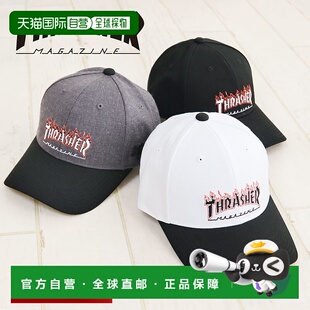 日本直邮Thrasher 帽子男士帽子品牌低顶帽男士美式休闲男士帽子T