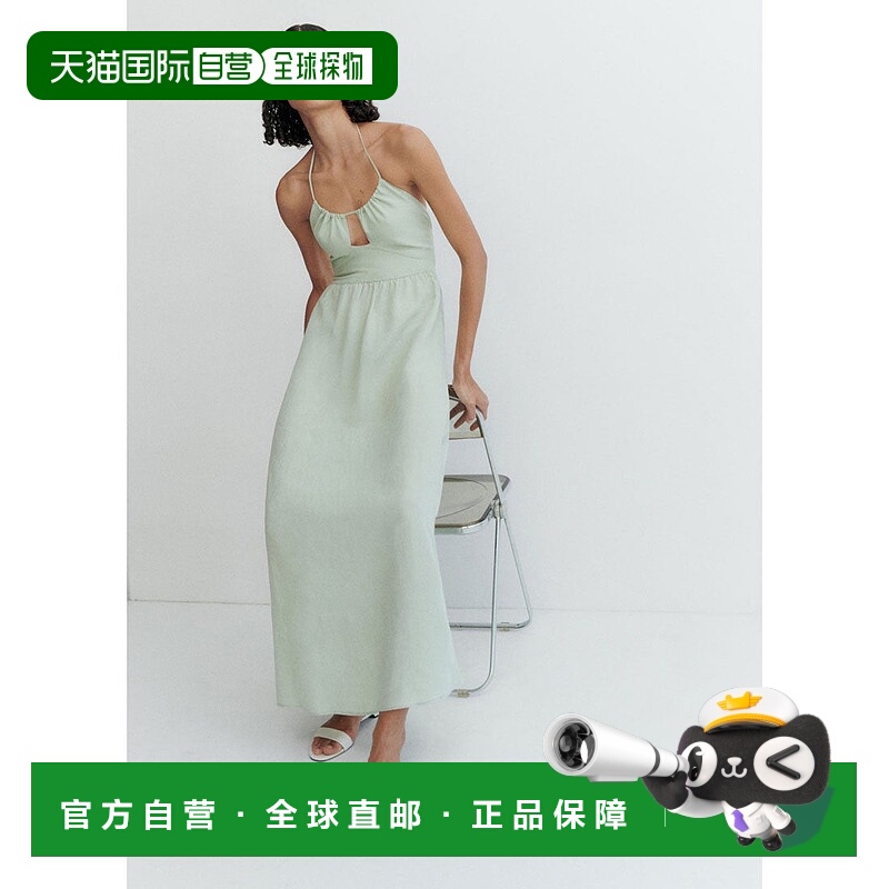 日本直邮MANGO 长款连衣裙 TRIANGLE MA1658EW034598