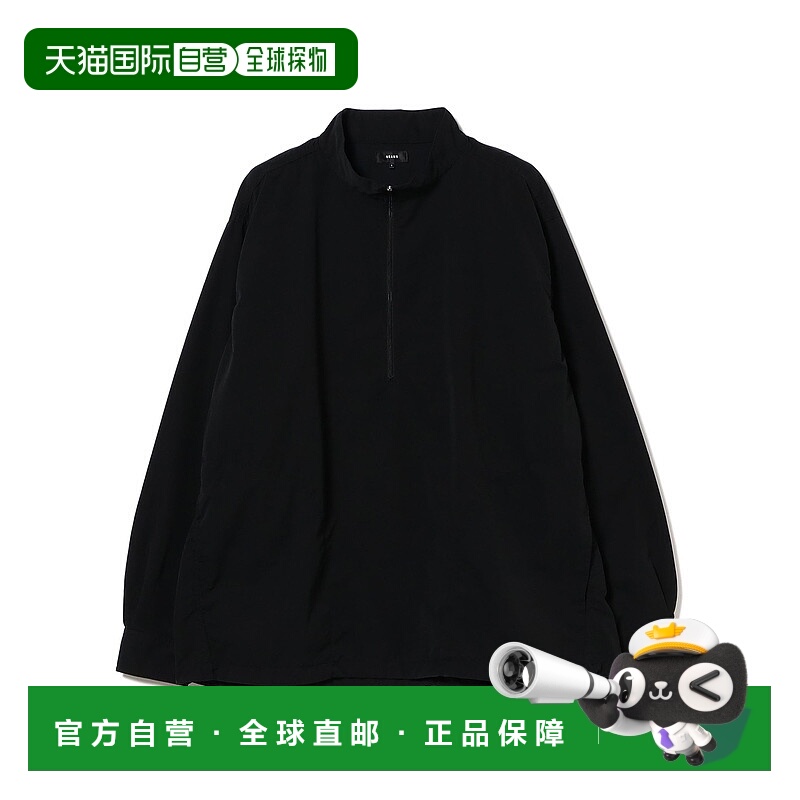 1h可退 日本直邮BEAMS 男士 宽松版型 立领拉链 防水长袖衬衫 111