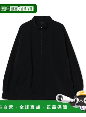 1h可退 日本直邮BEAMS 男士 宽松版型 立领拉链 防水长袖衬衫 111