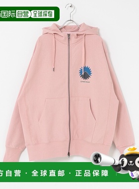 1h可退 日本直邮PARKS PROJECT 男装 宽松半拉链连帽卫衣 1425100