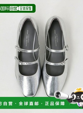 1h可退 日本直邮green label relaxing 方头双带平底鞋单鞋经典