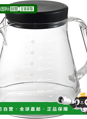 【日本直邮】Akebono曙产业咖啡壶 不碎 750ml黑STRON750 TW-3727