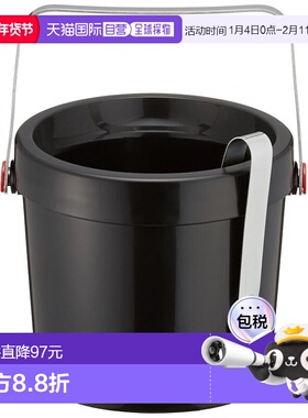 【日本直邮】THERMOS膳魔师双冰桶黑色TPE-1300聚丙烯/不锈钢PSC8