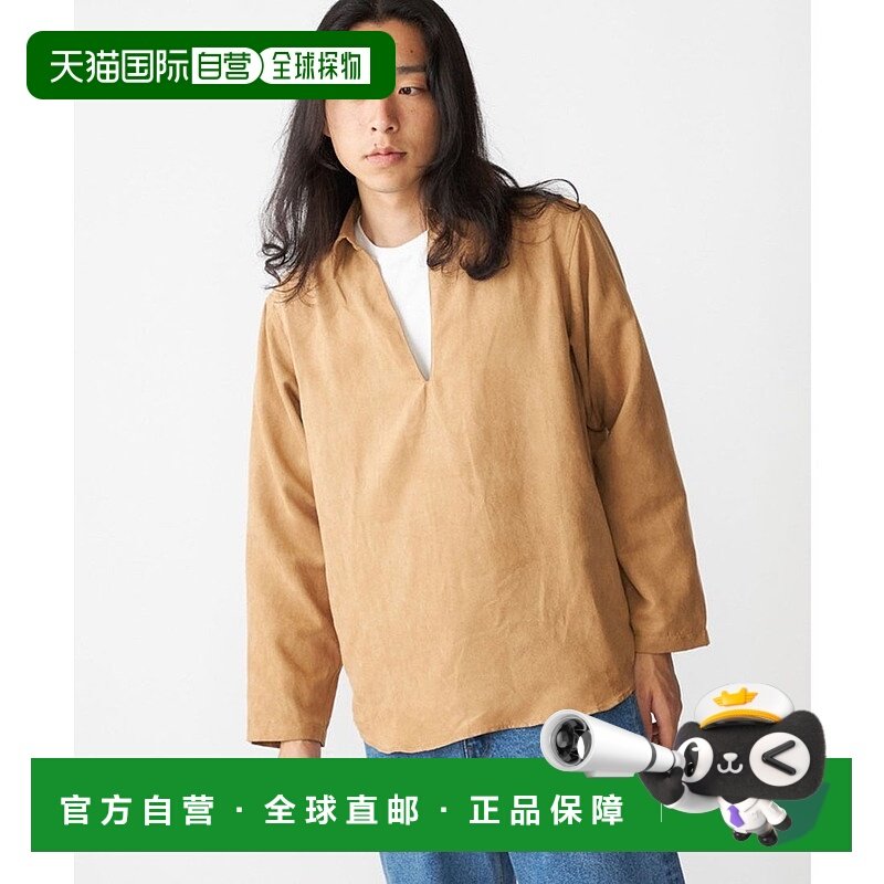 日本直邮SHIPS BENCH MARKING 斯基珀仿麂皮衬衫 [SH8611EM020933