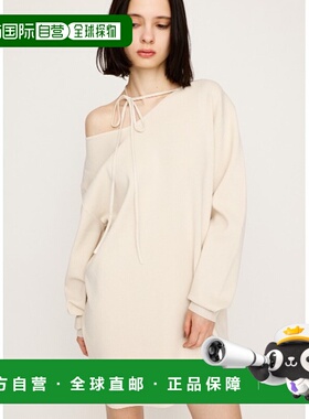 1h可退 日本直邮SLY 女装不规则领宽松长款连衣裙 030IAR731331