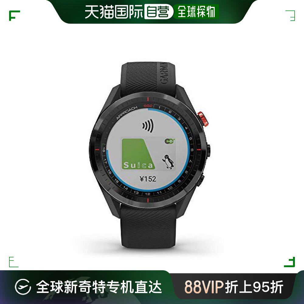 自营|garmin高尔夫手表配件高尔夫定位手表黑色s62佳明