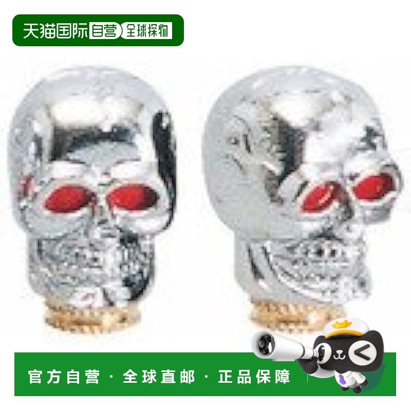 【日本直邮】GIZA PRODUCTS 骷髅头气门嘴帽（2个）VLC03402