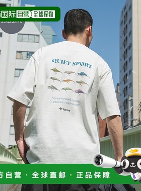 1h可退 日本直邮Foxfire男士别注联名 lure印花重磅纯棉T恤 DRA51