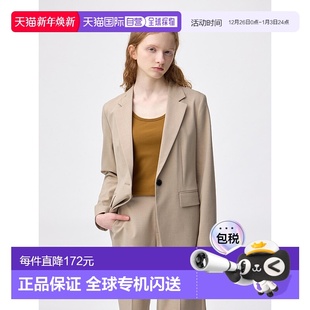 BEIGE 日潮跑腿GU极优 夹克 WOMEN 357496 可洗西装