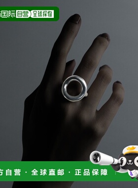 1h可退 日本直邮YArKA 极厚银线戒指 egoistic系列 Y2404BWR5268