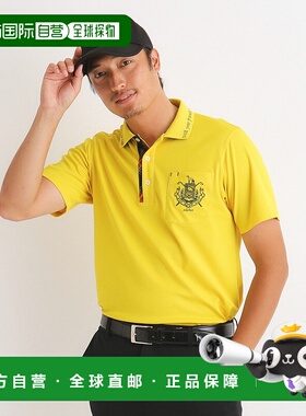 【日本直邮】adabat男士Polo衫正品休闲潮流百搭柔软舒适秋冬男Po