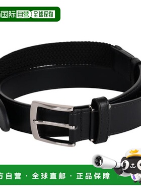 日本直邮le coq sportif golf 高尔夫男士皮带 BK00 黑色