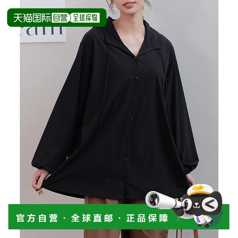 1h可退 日本直邮TeddyShop女士休闲款长袖连帽防晒衫 rashguard04