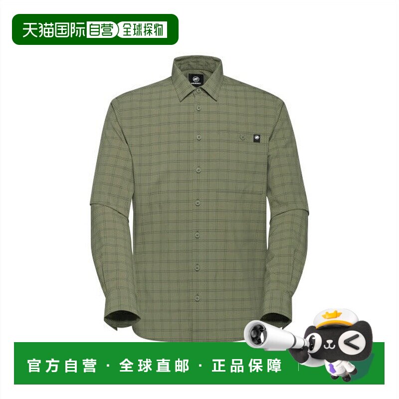 日本直邮 MAMMUT 男士Lenni Longsleeve Shirt AF长袖衬衫 [10150