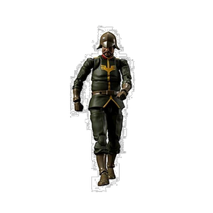 【日本直邮】 G.M.G机动战士高达 一般兵士02 可动手办 MH82996