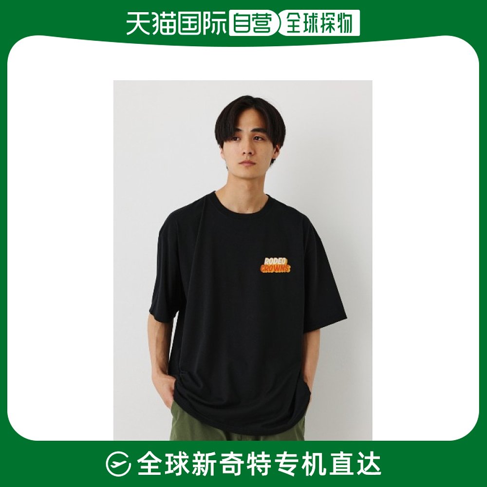 日本直邮RODEO CROWNS WIDE BOWL 男士T恤 夏季防紫外线 凉爽舒适