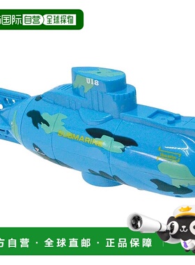 【日本直邮】DOYUSHA 27MHz R/C U18 潜艇 蓝色迷彩 电动无线电控