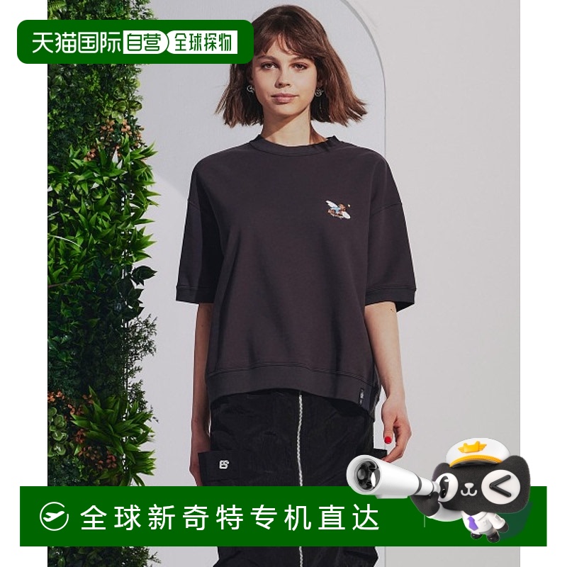 1h可退日本直邮DOUBLE STANDARD CLOTHING女装全棉短袖BEAR图案T