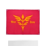 [Прямая почта из Японии] Мобильный костюм Cospa Gundam UC Unicorn Neo Zeon Флаг Прибл. 90×64см