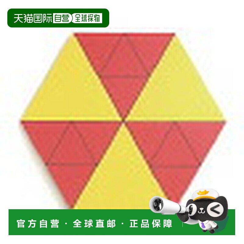 日本直邮磁性马赛克 45 六边形混合装 - WAKU 儿童玩具博物馆