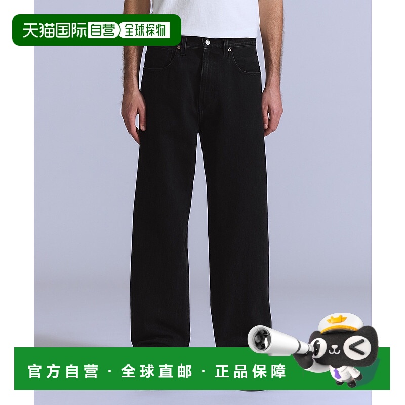 1h可退 日本直邮Levi's 男装 宽松直筒牛仔裤 黑色 日本製面料 00