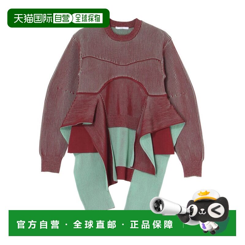 UN3D. 女装 立体剪裁针织上衣 A字廓形露腰设计 5226626001