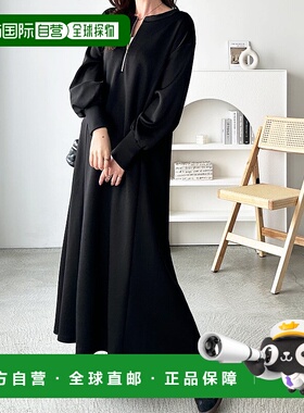 日本直邮GeeRA 前后2WAY半拉链连衣裙 [R04609EW14474]