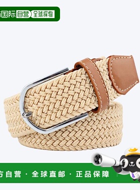 日本直邮florge 帆布网眼腰带 FL8218EW04279 腰带