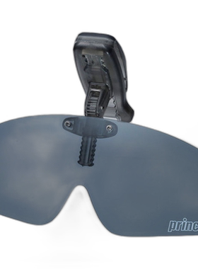 日本直邮Prince 太阳镜帽子偏光太阳镜黑色网球护目镜/太阳镜 PSU