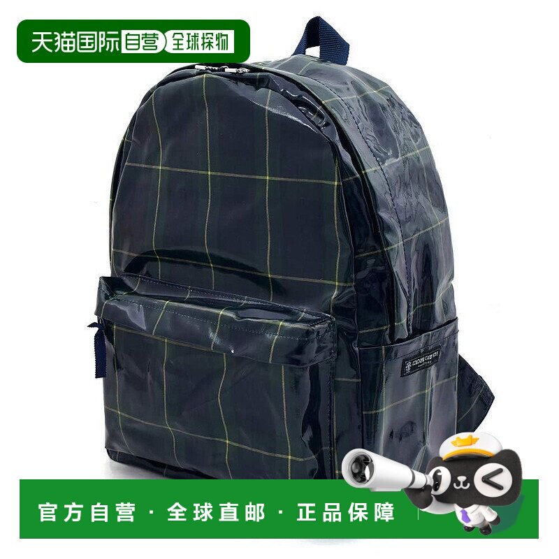 【日本直邮】Colorful Candy Style 双肩包 泰坦格纹 深绿色 N074