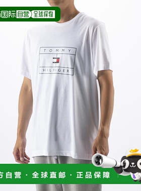 日本直邮Tommy Hilfiger 男士上衣 图案T恤 短袖T恤 09T4511
