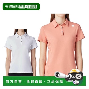 GOLF DESCENTE 运动用品 高尔夫短袖 DG5SH Polo衫 日本直邮