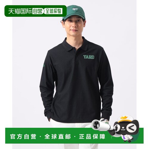 日本直邮BEAMS GOLF ORANGE LABEL 男士 鹿子纹长袖POLO衫 821200