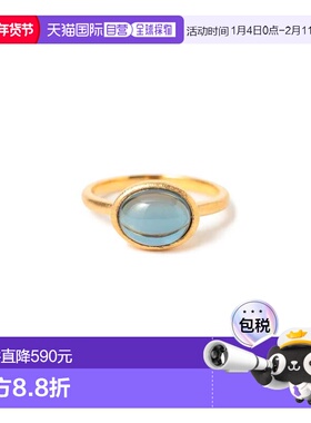 1h可退 日本直邮FRUITSJOLIE 女士 天然伦敦蓝托帕石 银925镀24K